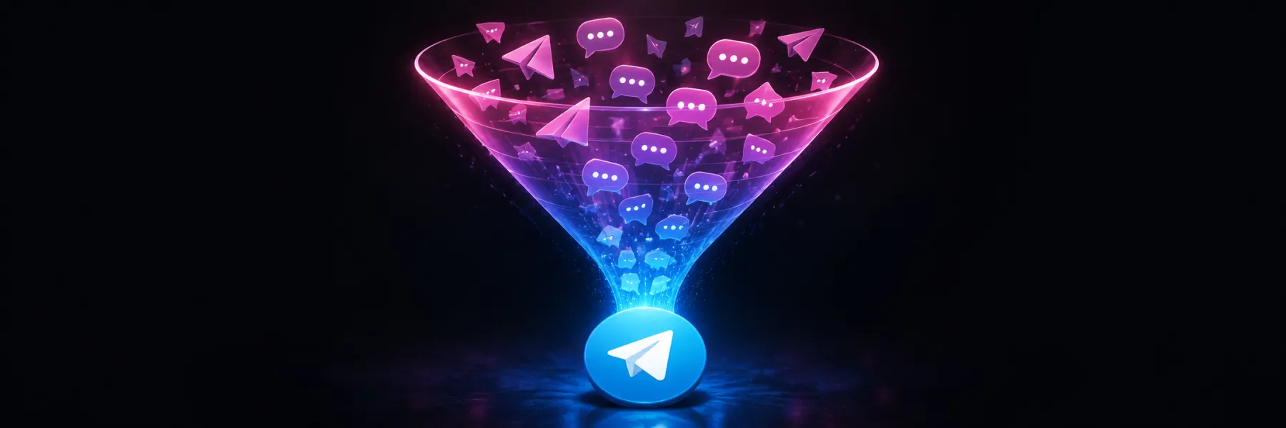 Track the Telegram funnel too